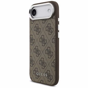 Guess 4G Classic Logo Magnetinis dėklas telefonui iPhone Air - ruda