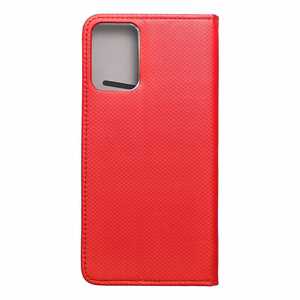 SMART CASE knygos dėklas telefonui MOTOROLA G24 raudonas