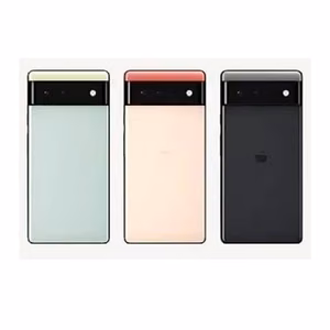 Galinis dangtelis skirtas Google Pixel 6 / Kinda Coral / (su kameros stikliuku) / OEM
