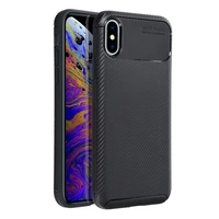 Dėklas CARBON PREMIUM telefonui IPHONE X / XS juodas