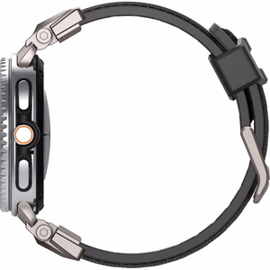 Spigen DuraPro Armor dirželis, skirtas „Samsung Galaxy Watch 40/44/46 mm“ – juodas