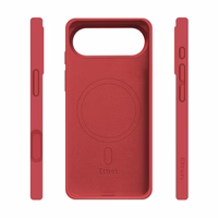 Etteri Silikoninis Mag dėklas for iPhone 17 Air raspberry