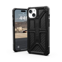 UAG Monarch dėklas iPhone 15 Plus - juodas karbonas