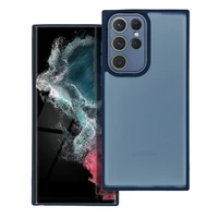 VARIETE dėklas telefonui SAMSUNG S22 Ultra tamsiai mėlyna