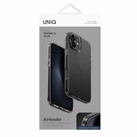 Uniq Air Fender dėklas telefonui iPhone 16 Plus - pilkas