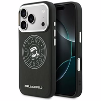 Karl Lagerfeld Point & Karl Sketch MagSafe Dėklas for iPhone 17 Pro - juodas