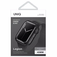 Uniq dėklas Legion Apple Watch Series 7/8/9 45mm juodas