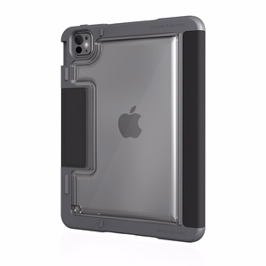 STM Dux Plus atsparus atverčiamas dėklas, skirtas iPad Pro 11" M5 (2025) / M4 (2024), juodas