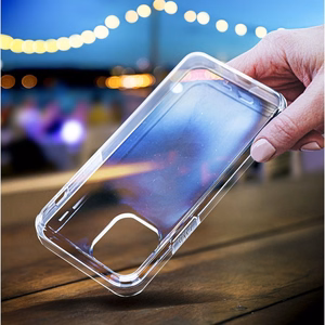 Permatomas dėklas 2 mm dėžutė Iphone 11