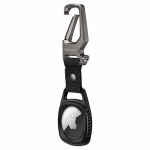 Spigen Rugged Armor dėklas skirtas Apple AirTag - matinis juodas