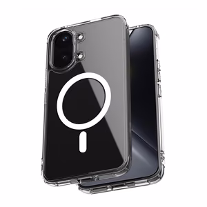 Чехол Crong Hybrid Clear Magnetic MagSafe для Xiaomi POCO X8 Pro Max 5G, прозрачный