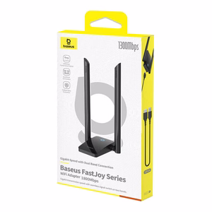 WiFi adapteris Baseus FastJoy 1800Mbps (juodas)
