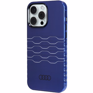 Audi IML MagSafe dėklas telefonui iPhone 15 Pro Max - mėlynas