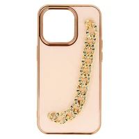 Madingas dėklas telefonui Iphone 14 Plus dizainas 4 šviesiai rožinė