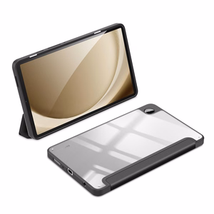 Dux Ducis Toby dėklas planšetiniam kompiuteriui Samsung Galaxy Tab A9 8.7'' su flip stovu - juodas