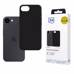 Чехол 3mk Matt для Apple iPhone 16e / SE 4 - чёрный