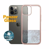 PanzerGlass ClearCase dėklas telefonui iPhone 12 Pro Max – permatomas ir rožinis