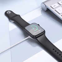 Borofone Wireless induction charger BQ37 Star 2,5W for iWatch 1-9, SE/SE2, Samsung Ultra/Ultra2 white