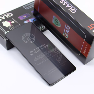 Tempered stiklas 6D for Samsung Galaxy S26 Plus juodas frame 10in1 fingerprint-suderinamas