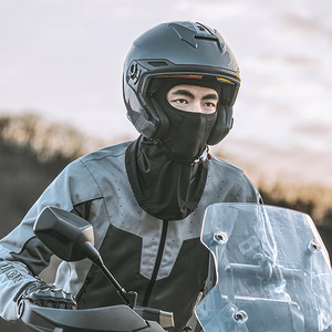 Wozinsky WKM-03B žieminė balaklava veido kaukė motociklui ir dviračiui - juoda