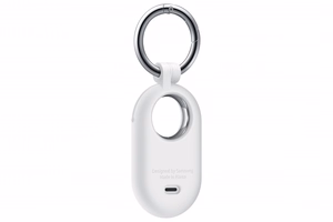 PT560CWEGWW SmartTag2 silikoninis dėklas su karabino žiedu, baltas