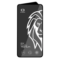 Apsauginis stiklas Tel Protect 10X Privacy Titanium skirtas Samsung Galaxy S25/S24 (su piršto atpažinimu)