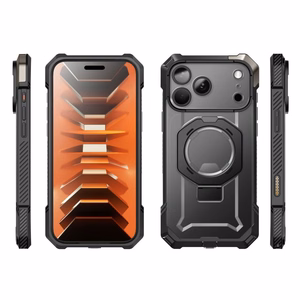 Supcase UB Grip Mag MagSafe dėklas iPhone 18 Pro Max / 17 Pro Max – juodas