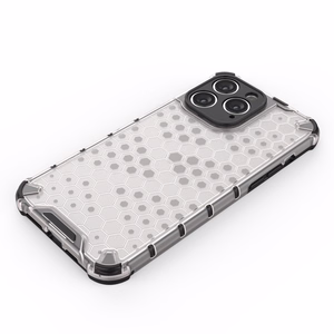 Korinio rašto dėklas telefonui iPhone 14 Pro Max šarvuotas hibridinis juodas