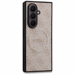 Dėklas telefonui GUESS SAMSUNG Z Fold7 GUHMZFD7P4MSEGCP (Magnētinis 4G PU su dideliu logotipu) rožinis