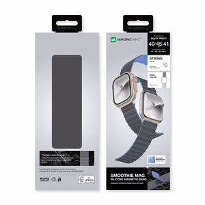 Amazing Thing Band Smoothie Mag AWSPMGB Apple Watch 49/45/41 pilka