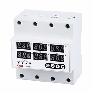Overvoltage & Undervoltage Protector, 63A, 3-phase
