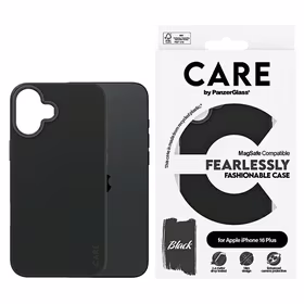 CARE by PanzerGlass madingas dėklas telefonui iPhone 16 Plus 6.7" juodas Magnetinis 1379