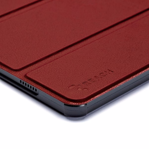 Dėklas Reach Smart Leather Lenovo Tab M11 TB330 tamsiai raudonas