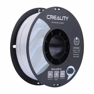 CR-Silk PLA filamentas Creality (baltas)