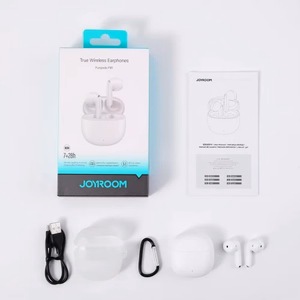 Bluetooth laisvų rankų įranga Joyroom JR-FB1 balta (Bluetooth 5.3)