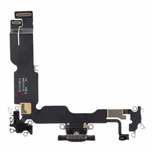 Charging flex USB for IPHONE 15 Plus black (pulled)