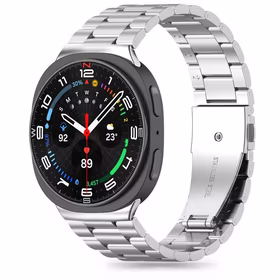 TECH-PROTECT STAINLESS SAMSUNG GALAXY WATCH 8 / CLASSIC (40 / 44 / 46 MM) SIDABRINIS