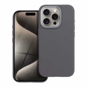 Чехол для iPhone 15 PRO Forcell F-Protect Frame Premium совместим с MagSafe серый