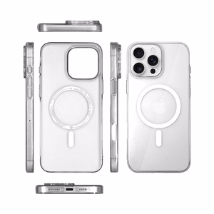 Dėklas HDD Clear MagSafe Case Apple iPhone 16 skaidrus