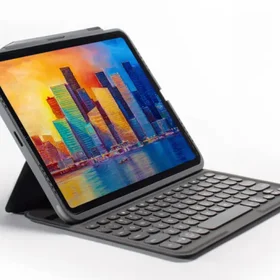 ZAGG Keyboard Pro Keys dėklas Pad 12.9" Pro 3 / 4 / 5 / 6 - grafitas
