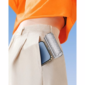 VEGER išorinė baterija 5000 mAh su įmontuotu jungtimi Type C PD QC3.0 2,4A 12W PlugOn (W0573) sidabrinė