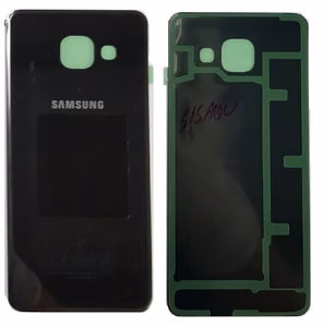 Galinis dangtelis Samsung A310 A3 2016 juodas originalus (service pack)