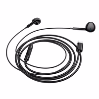 Borofone ausinės BM100 Fuente su mikrofonu Type C (DAC) juodos