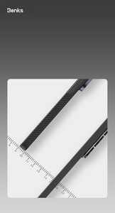 Benks Magnetic Armor Air Kevlar Dėklas Metal Frame 600D (J050) for Samsung Galaxy S26 Ultra juodas