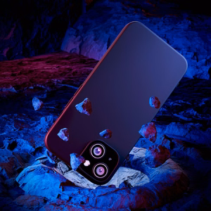 3mk Matinis dėklas Pro Apple iPhone 15 - matinė juoda
