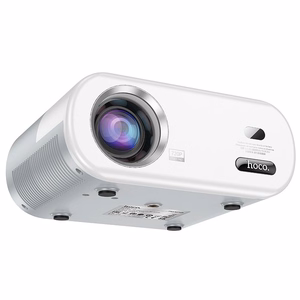 Projektorius HD Ready Hoco su Android sistema Wi-Fi Bluetooth 720P DT2 baltas