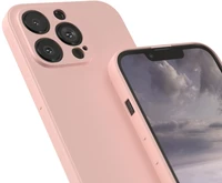 Dėklas Liquid Silicone 1.5mm Xiaomi Redmi 12/Redmi Note 12R/Poco M6 Pro 5G rožinis