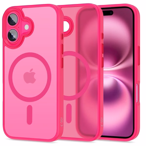 Tech-Protect MagMat MagSafe dėklas iPhone 16 - rožinis (m)