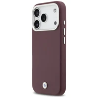 BMW Sign visiškai dengiantis metalinis magnetinis dėklas telefonui iPhone 17 Pro - raudonas