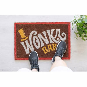 Willy Wonka Wonka Bar durų kilimėlis, 40 × 60 cm
